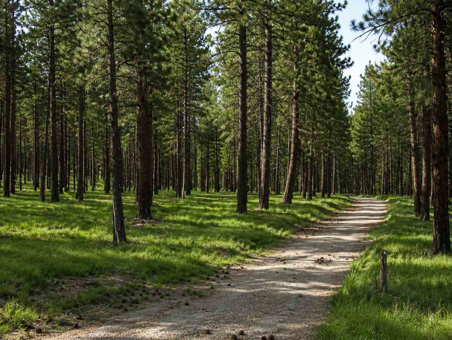 Kiefernwald von Sorgun